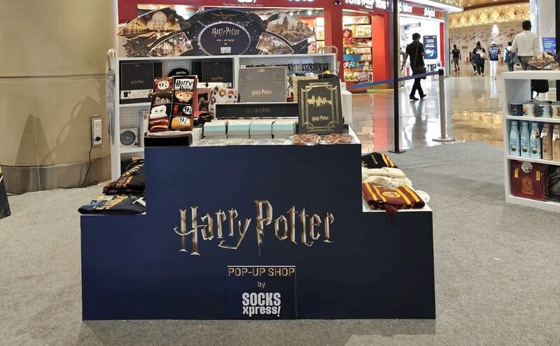 Step into the Wizarding World: SocksXpress' Magical Harry Potter Pop-Up at Mumbai Airport!