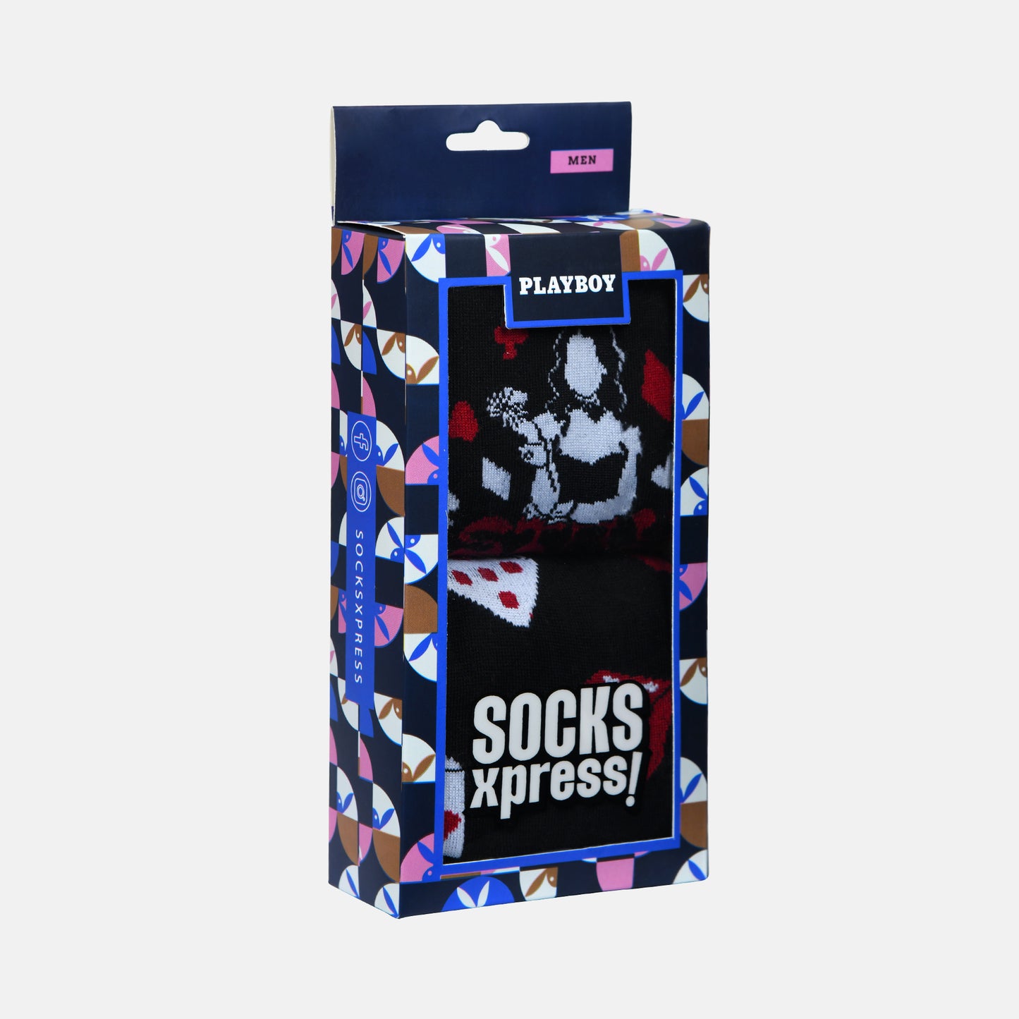 Men’s Playboy Poker Crew Socks Special Edition