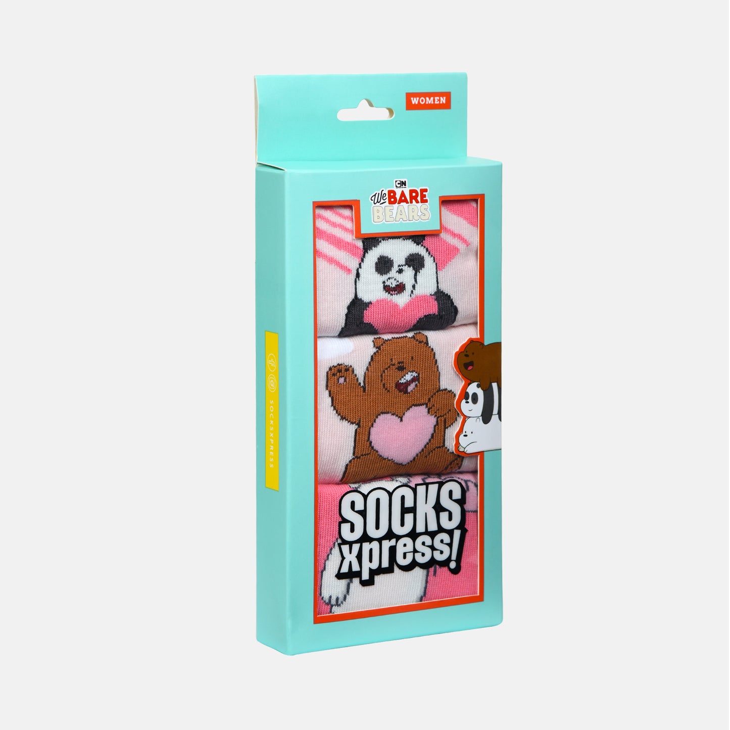 Women’s We Bare Bears Themed Ankle Socks
