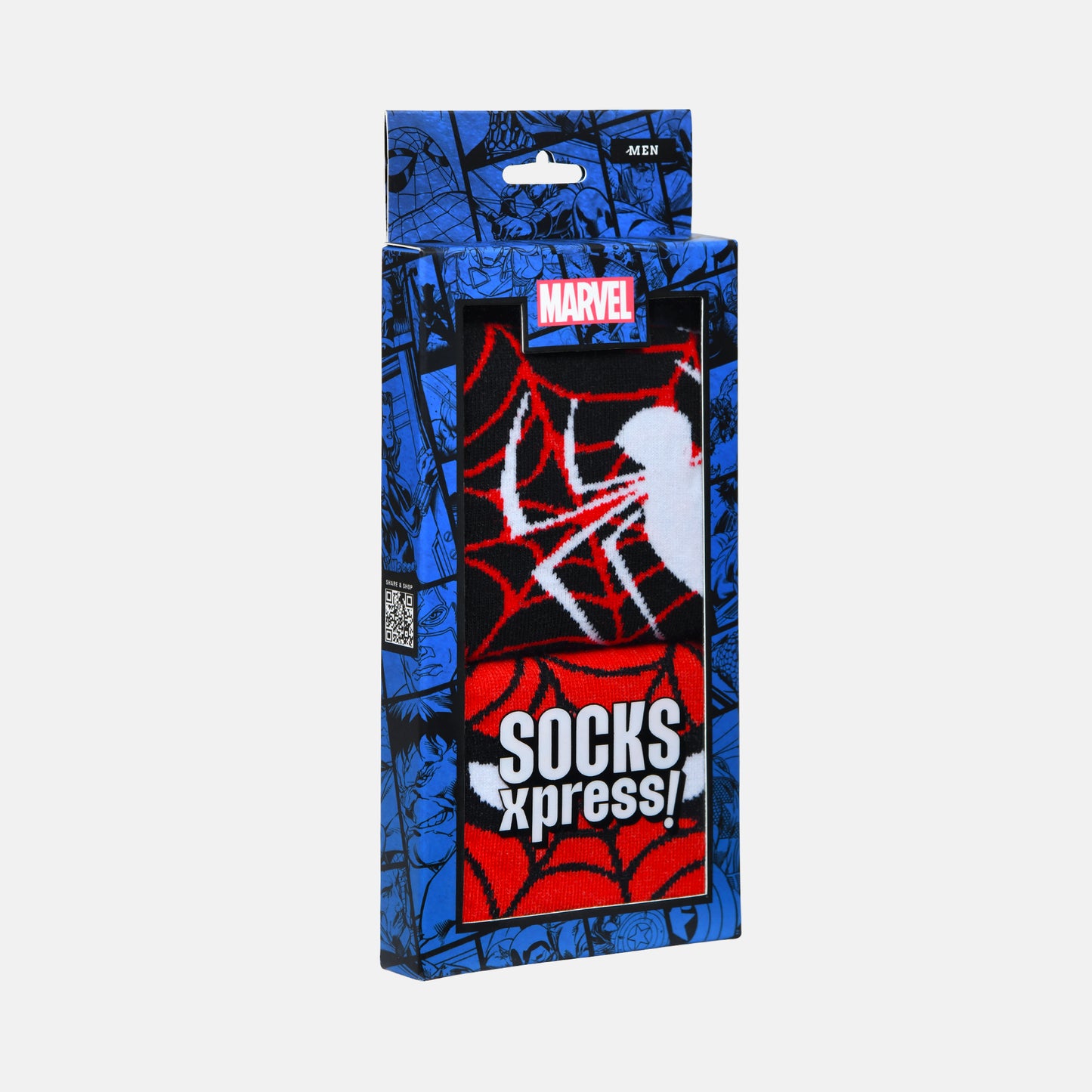 Men’s Marvel Spiderman Ankle Socks