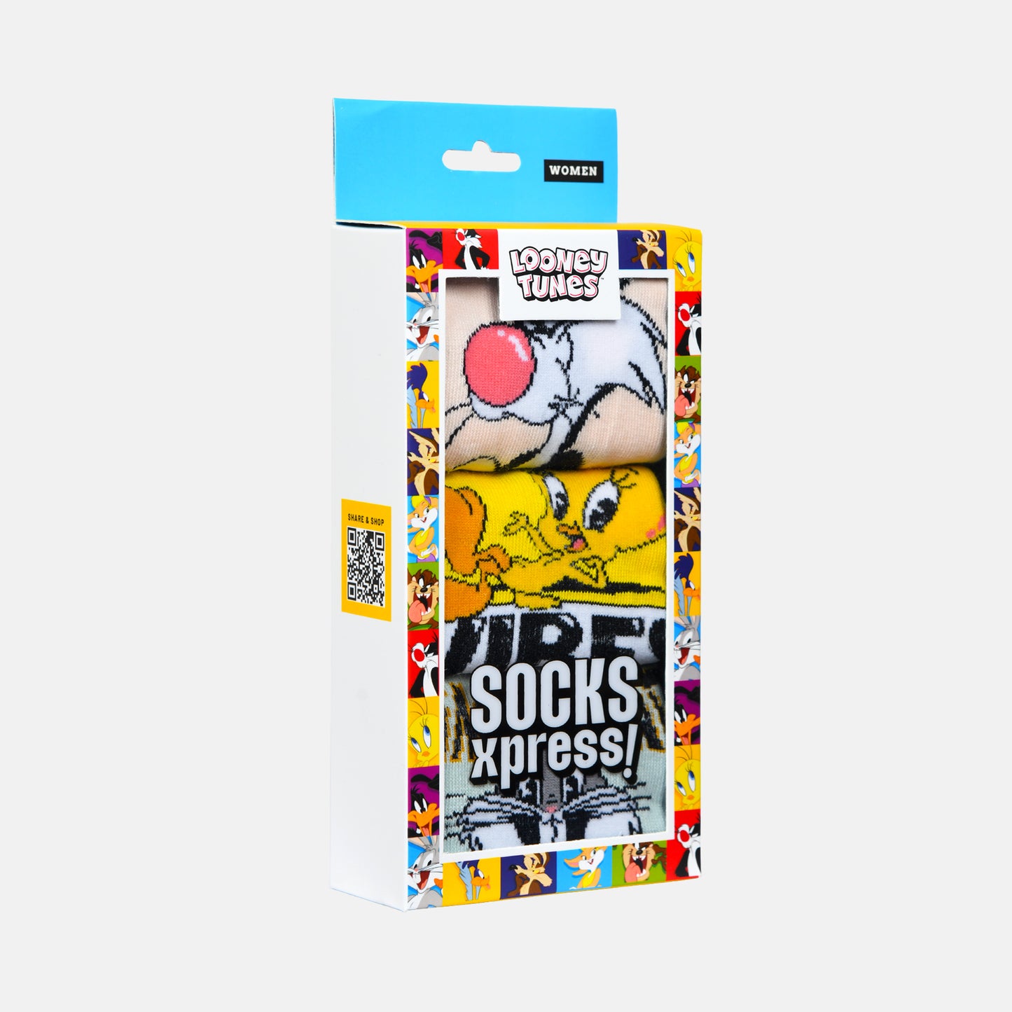 Women’s Looney Tunes Cartoon Lowcut Socks