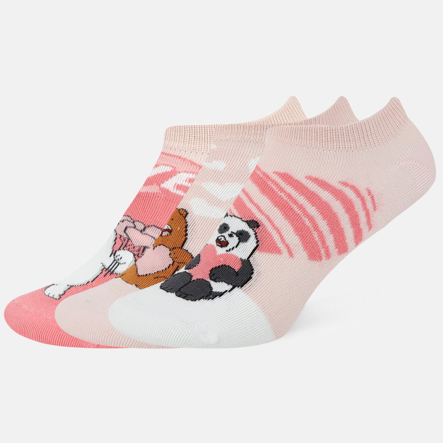 Women’s We Bare Bears Themed Ankle Socks