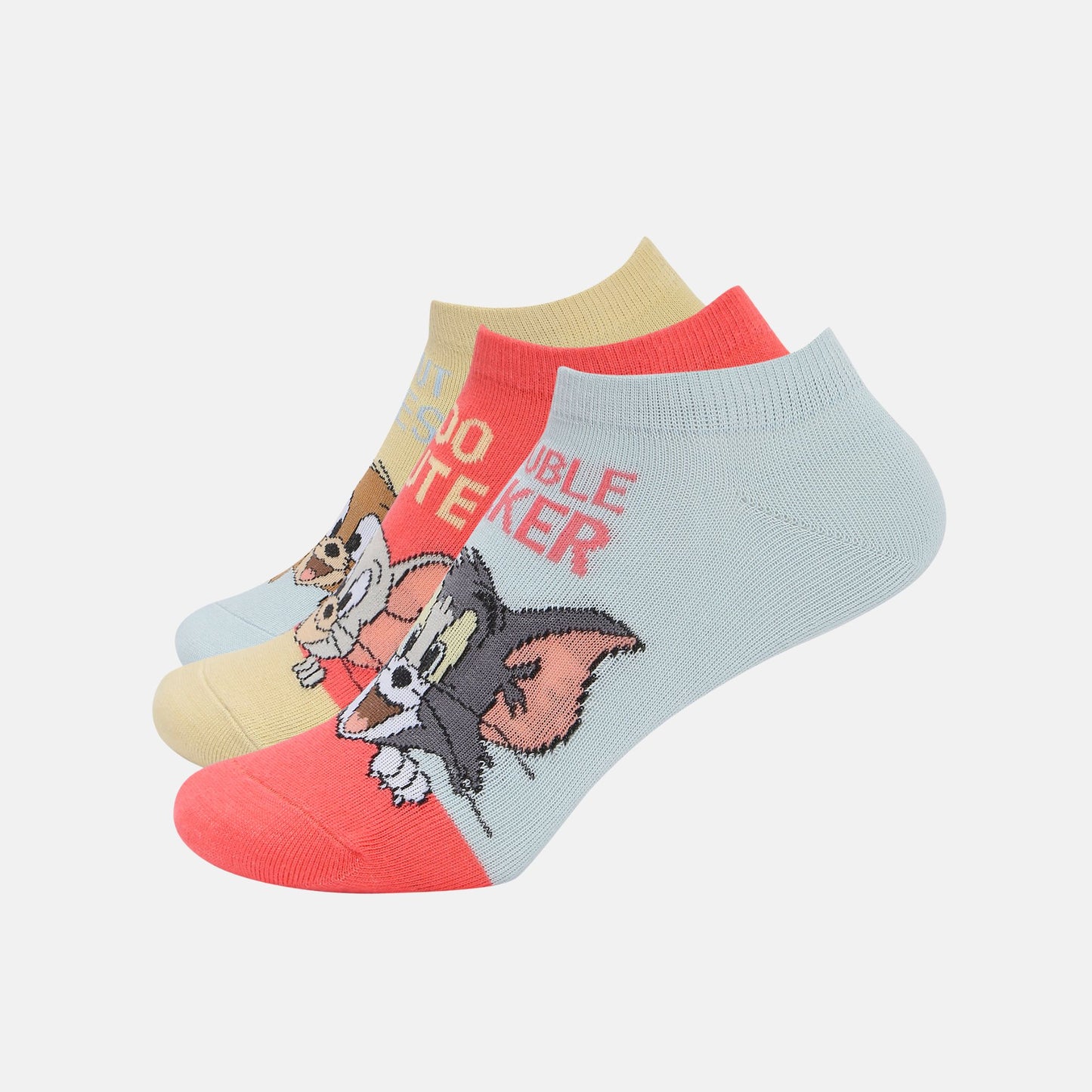 Women’s Tom & Jerry Cartoon Lowcut Socks