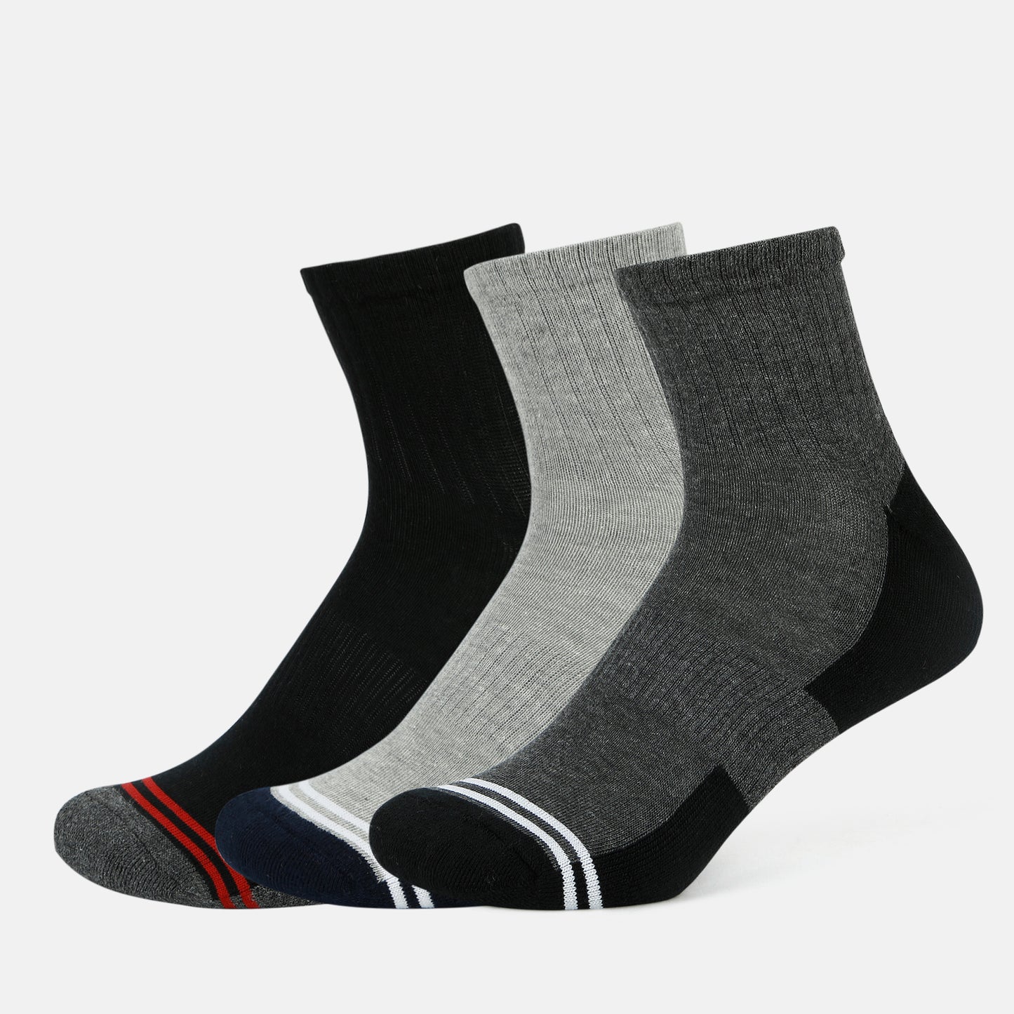Men’s Full Cushioned High Ankle Socks