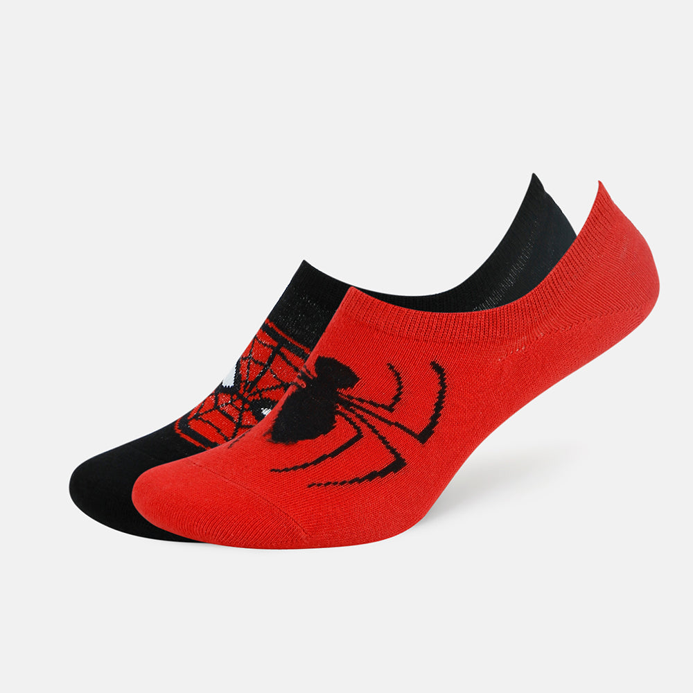 Men’s Spiderman Themed Sneaker Socks