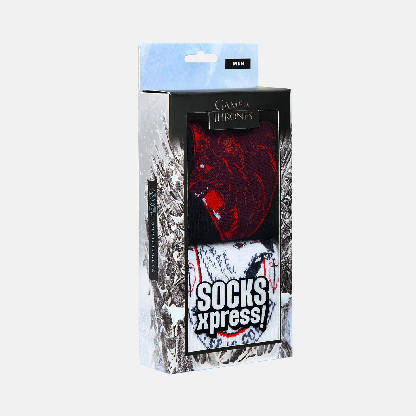 Men’s Game Of Thrones Themed Crew Rib Socks