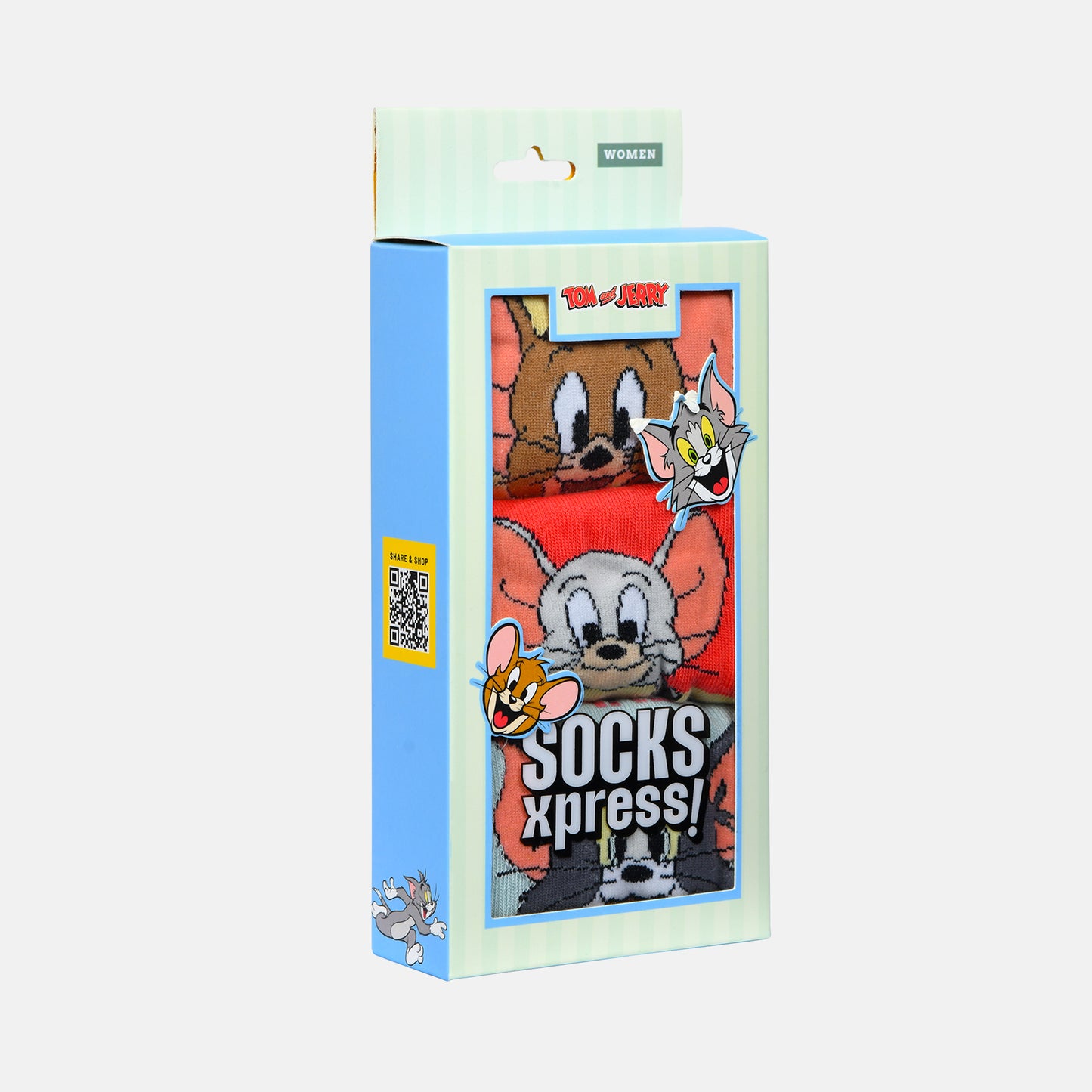 Women’s Tom & Jerry Cartoon Lowcut Socks