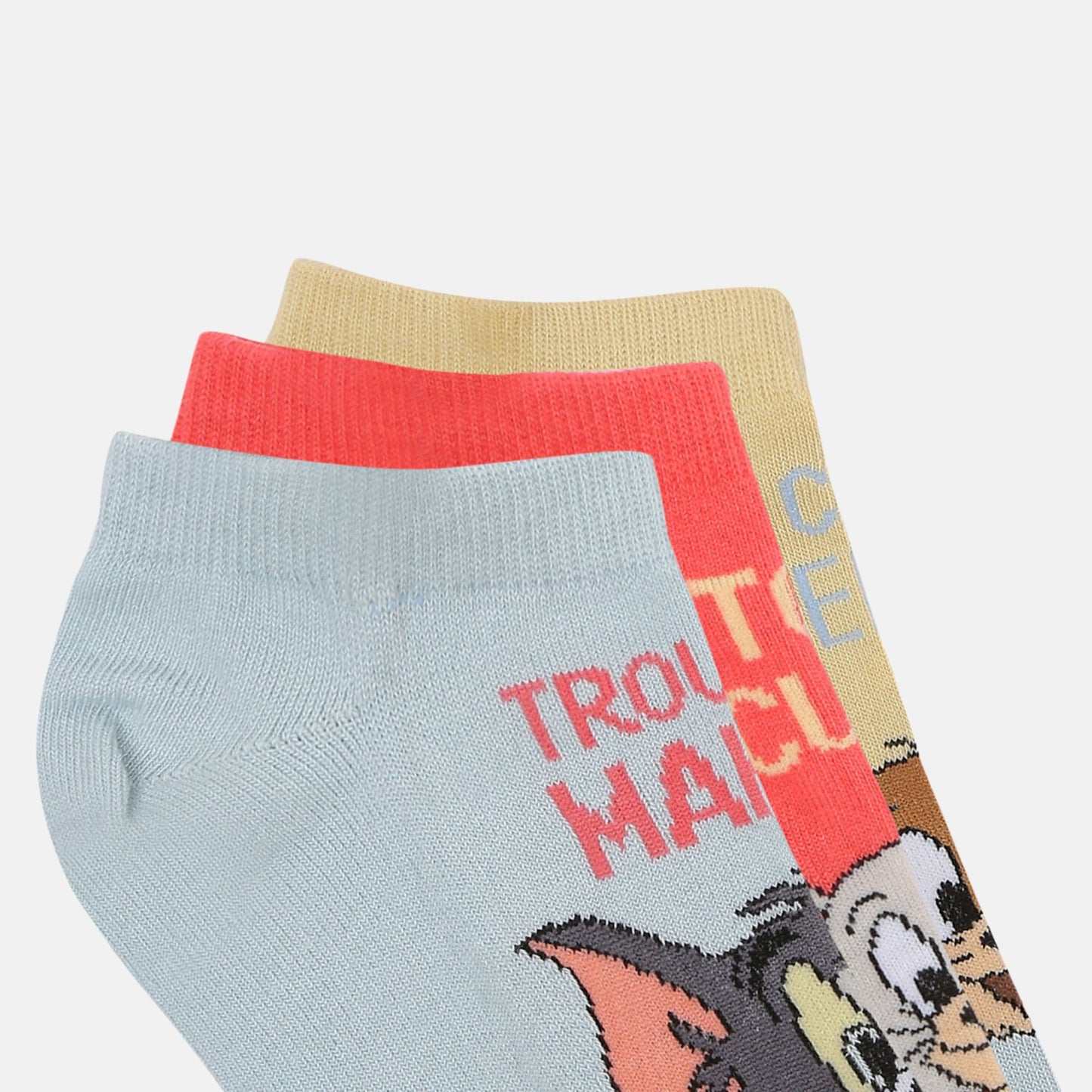 Women’s Tom & Jerry Cartoon Lowcut Socks