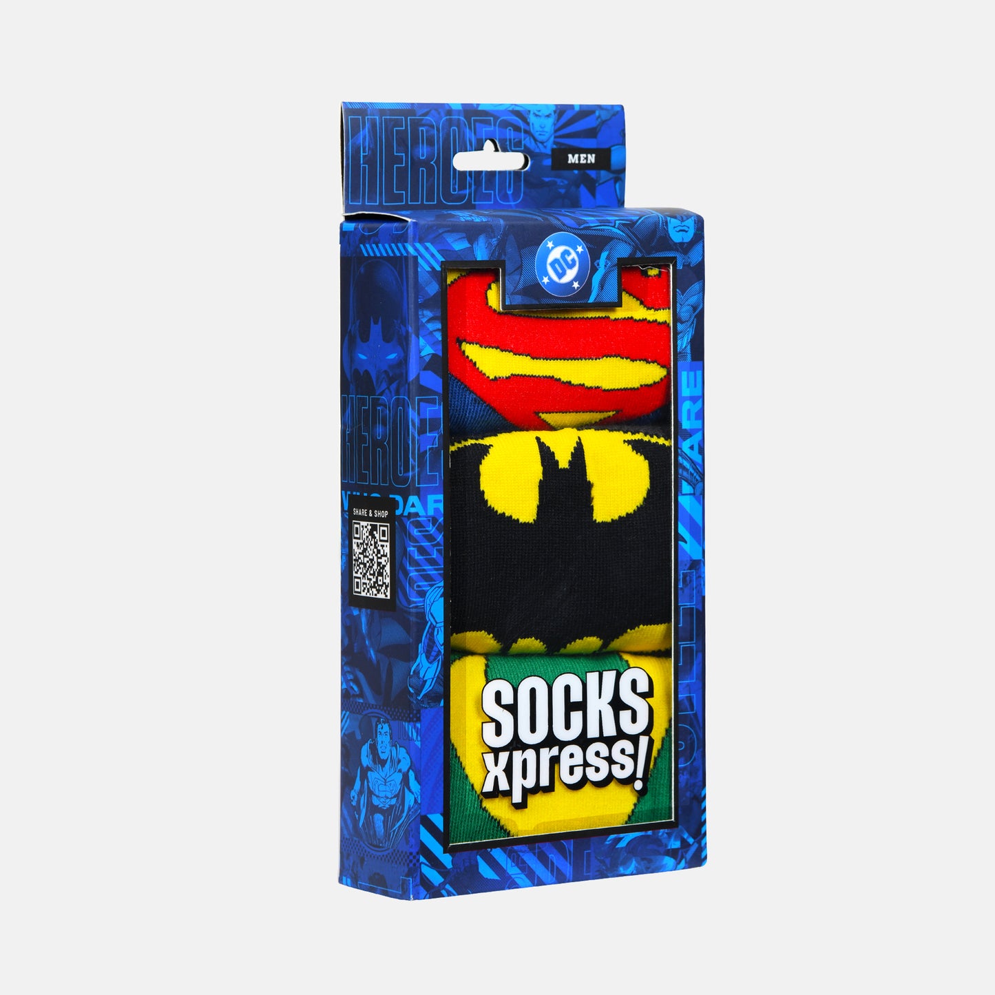 Men’s Justice League Lowcut Socks