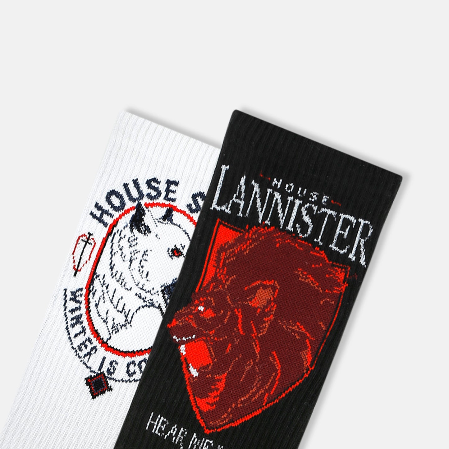 Men’s Game Of Thrones Themed Crew Rib Socks