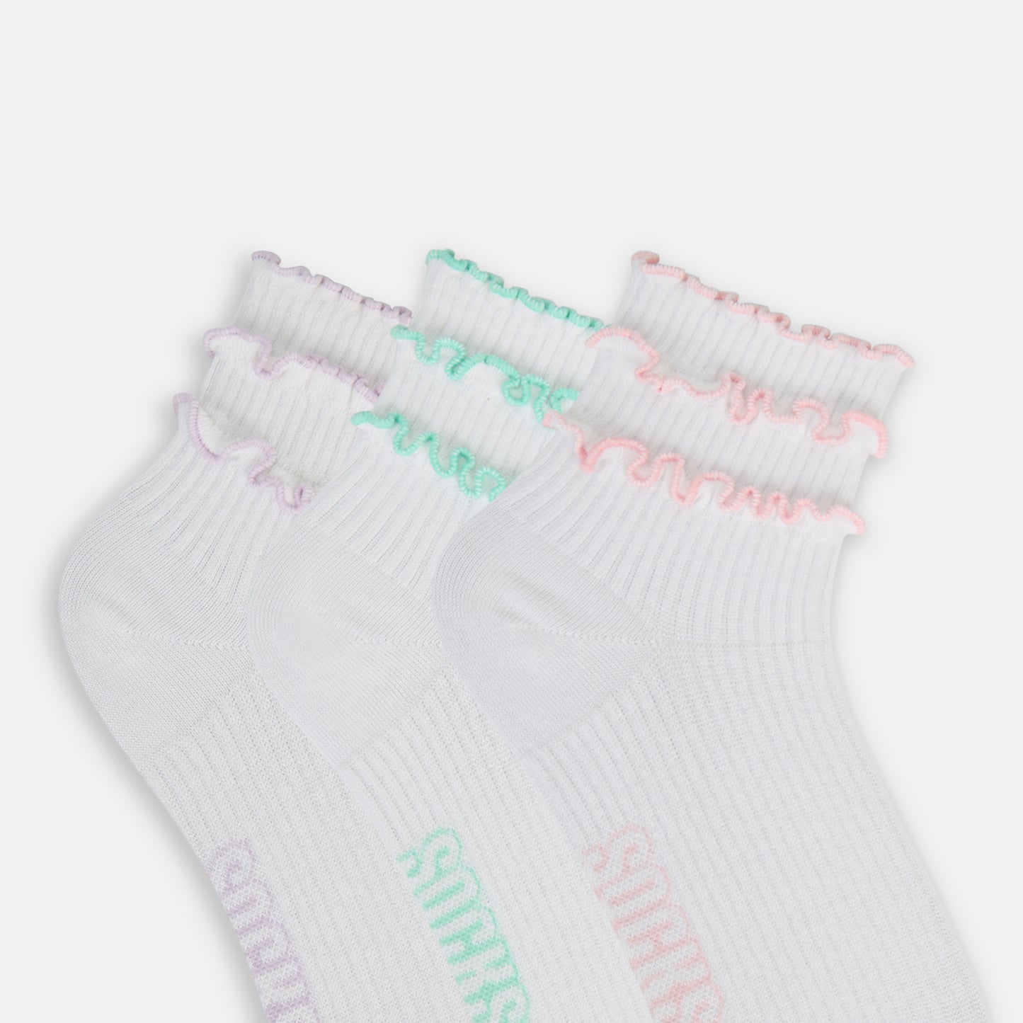 Women’s Frilled High Ankle Socks