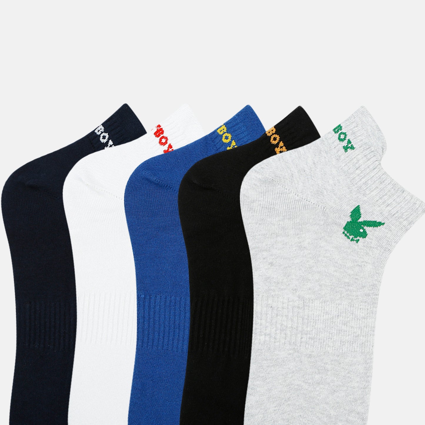 Men’s Playboy Themed Ankle Socks
