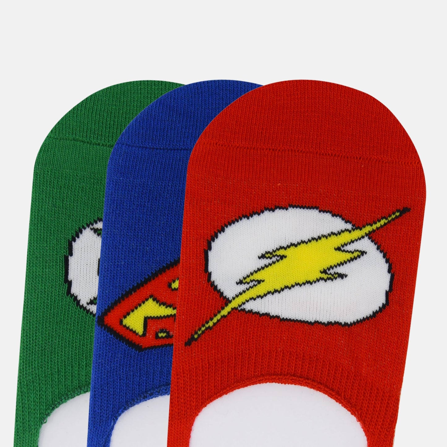 Men’s Justice League Themed Loafer Socks