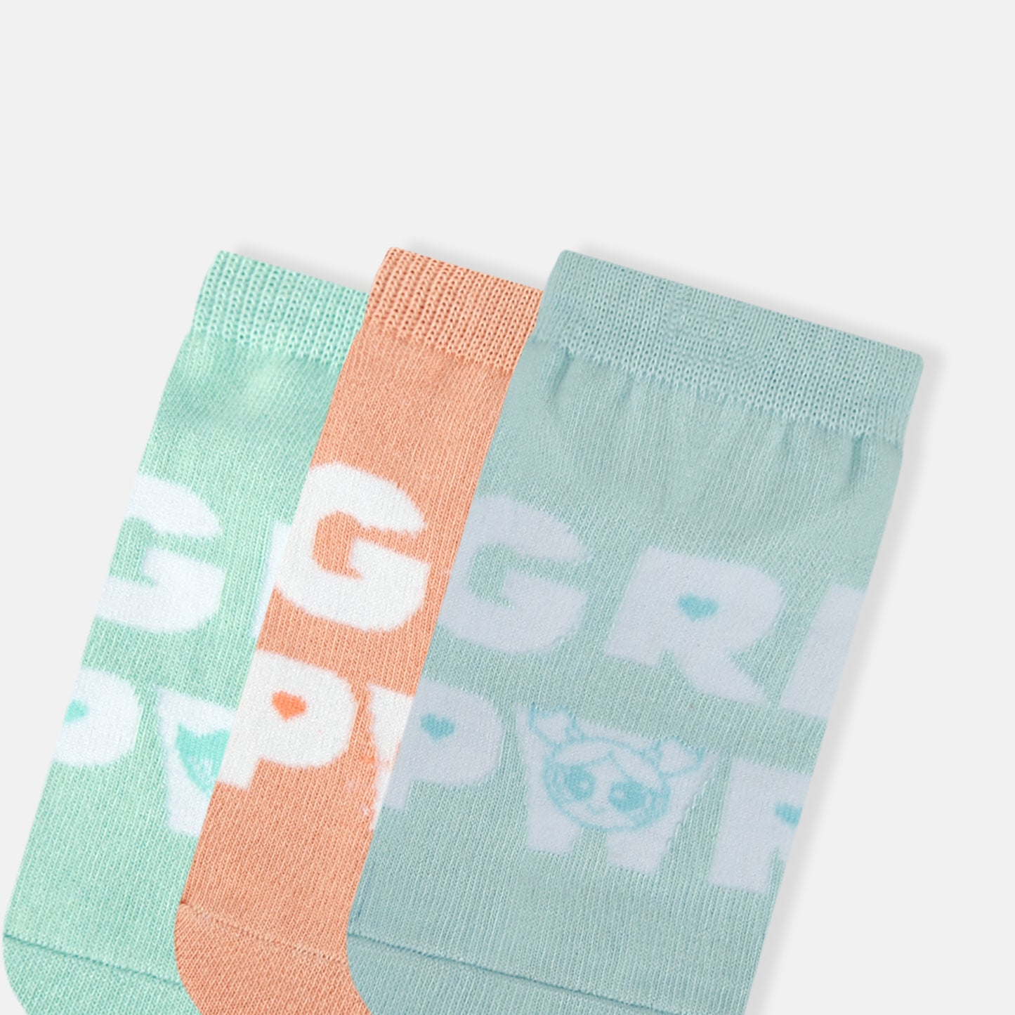 Women’s Powerpuff Girls Themed Ankle Socks