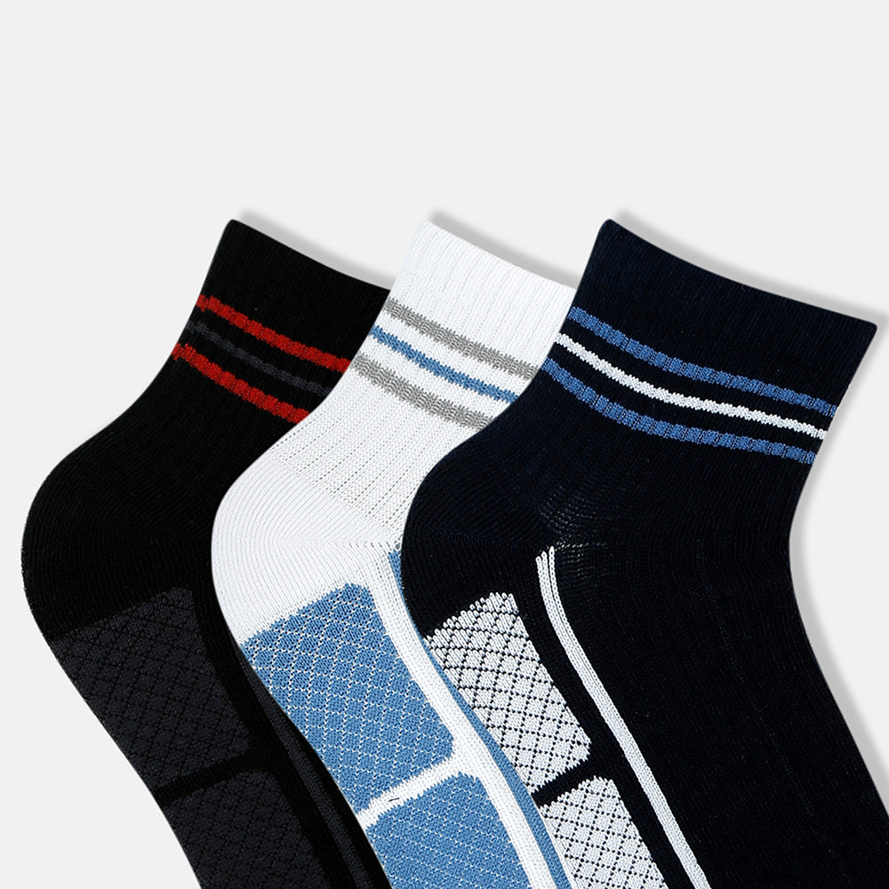 Men’s Full Cushioned High Ankle Socks