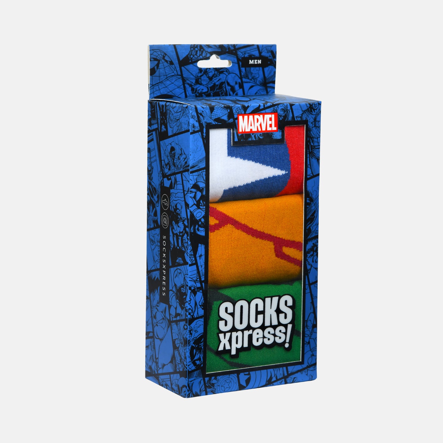 Men’s Marvel Themed Ankle Socks