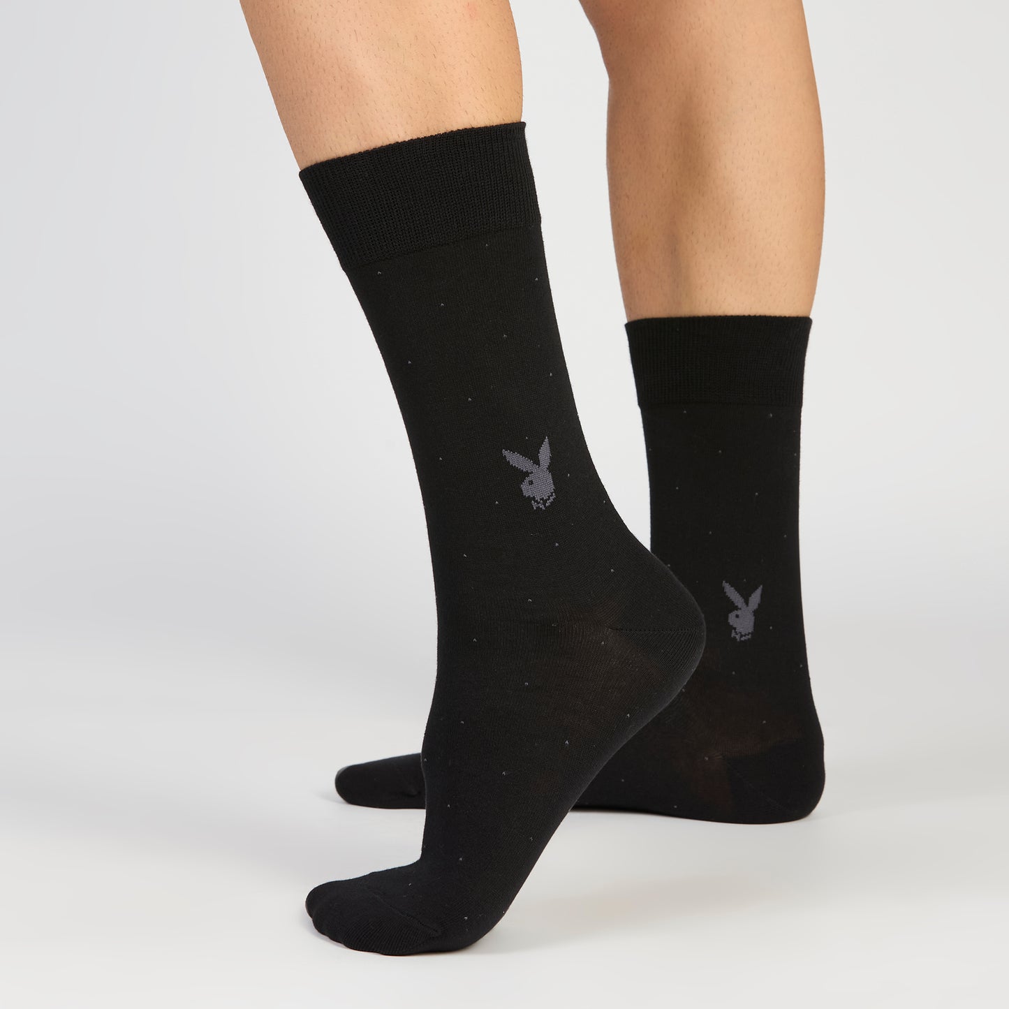 Men's Playboy Themed Crew Socks