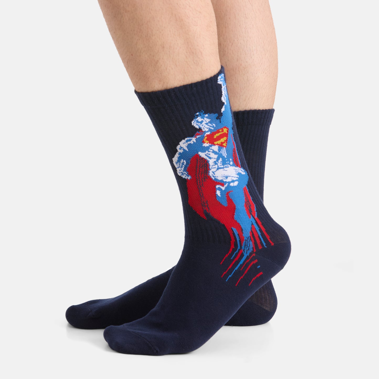 Men's Justice League Superman Crew Socks
