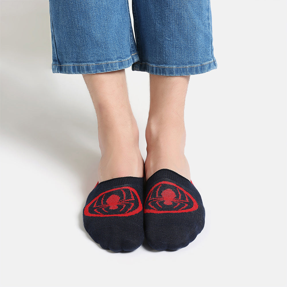 Men’s Spiderman Themed Loafer Socks