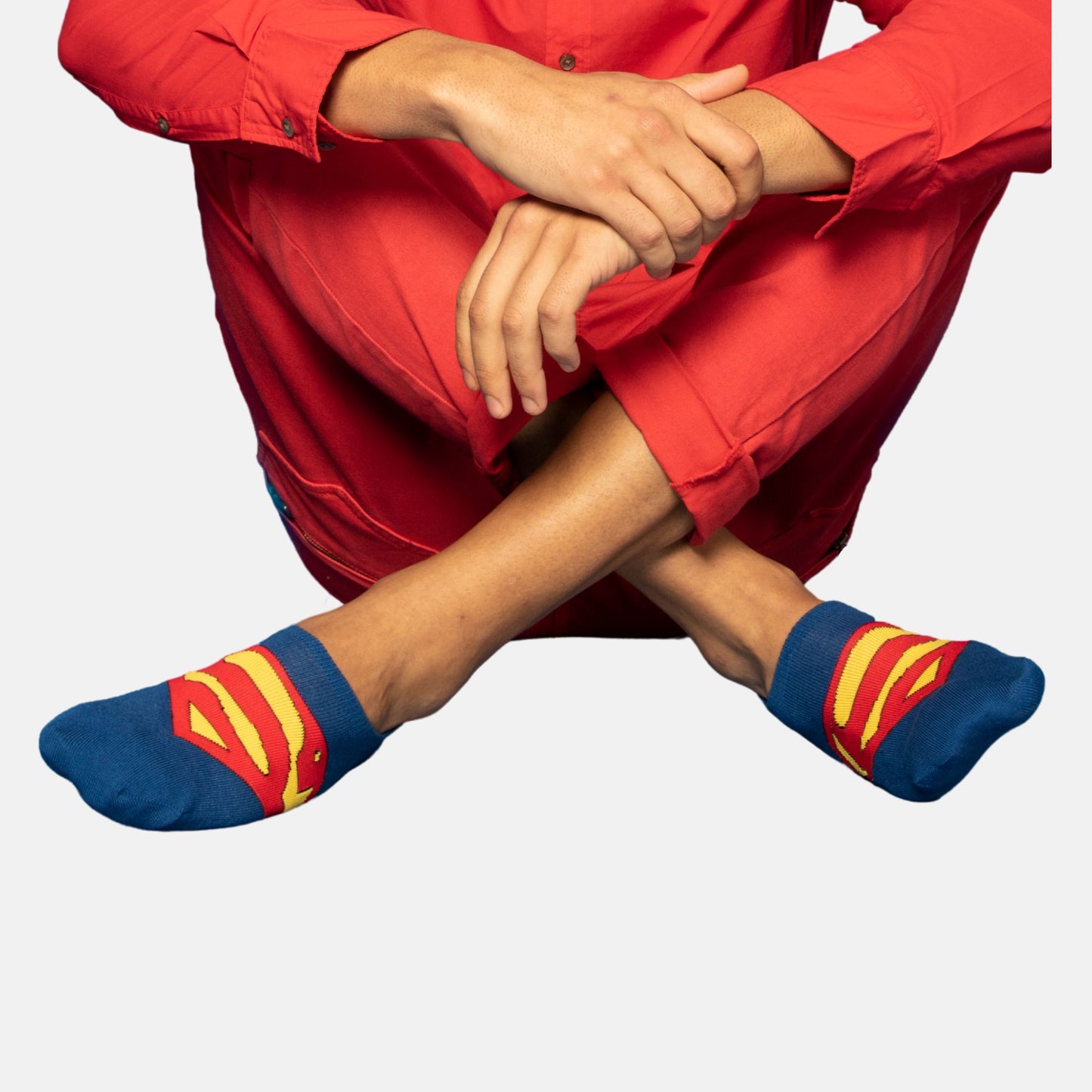 Men’s Justice League Themed Loafer Socks