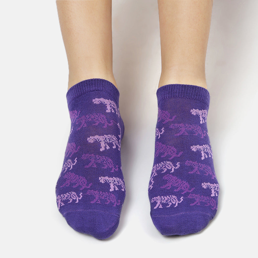 Women’s WWF Themed Ankle Socks