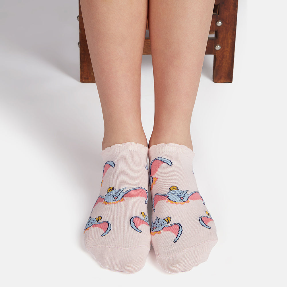 Women’s Disney Animals Printed Ankle Socks