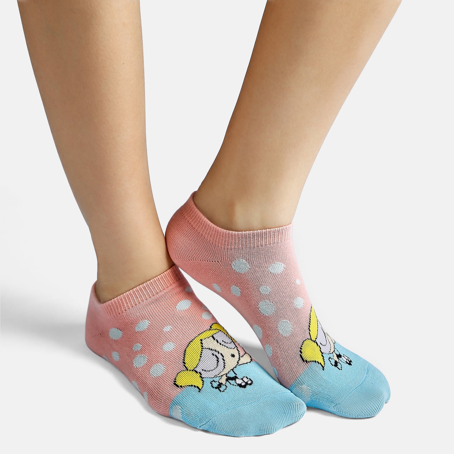 Women’s Powerpuff Girls Themed Ankle Socks