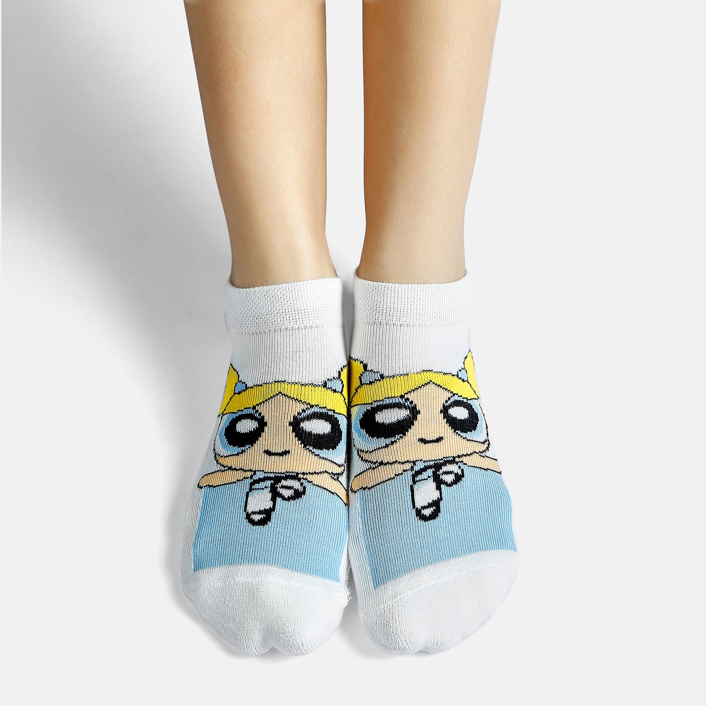 Women’s Powerpuff Girls Themed Ankle Socks