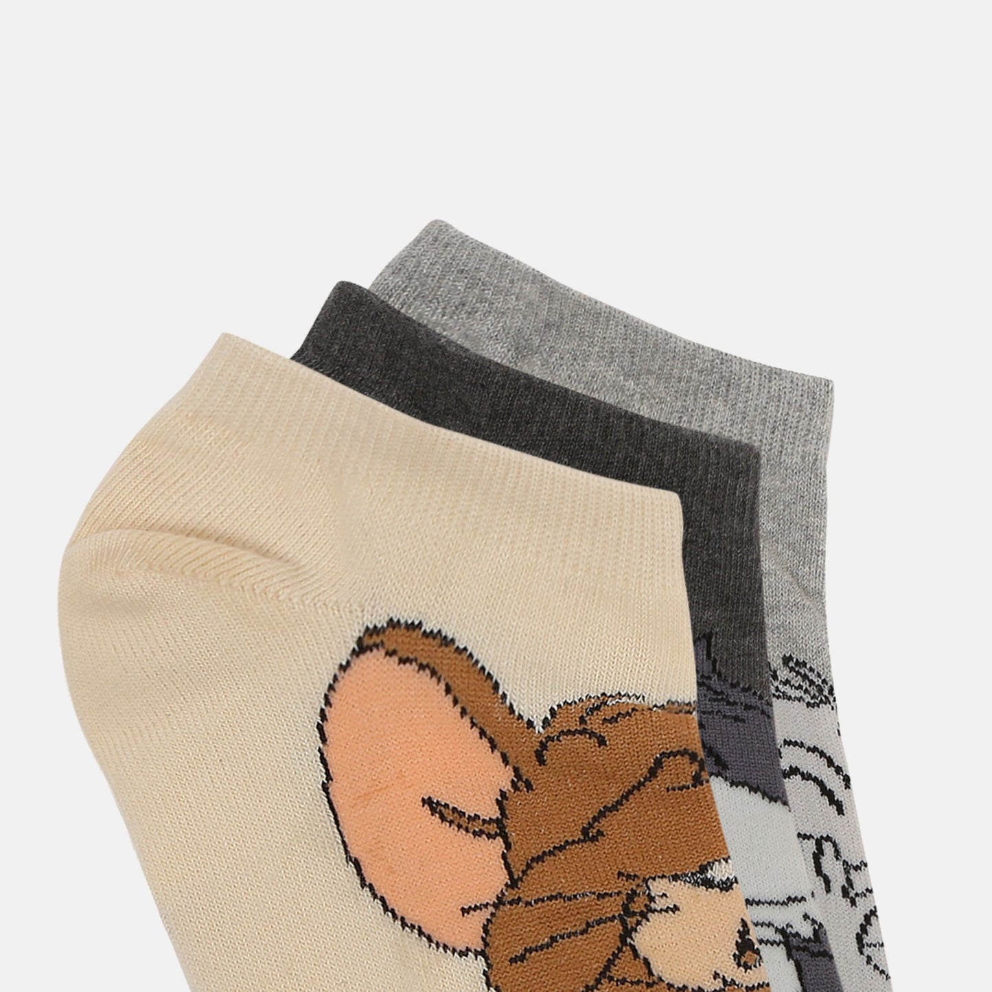 Women’s Tom & Jerry Cartoon Themed Lowcut Socks