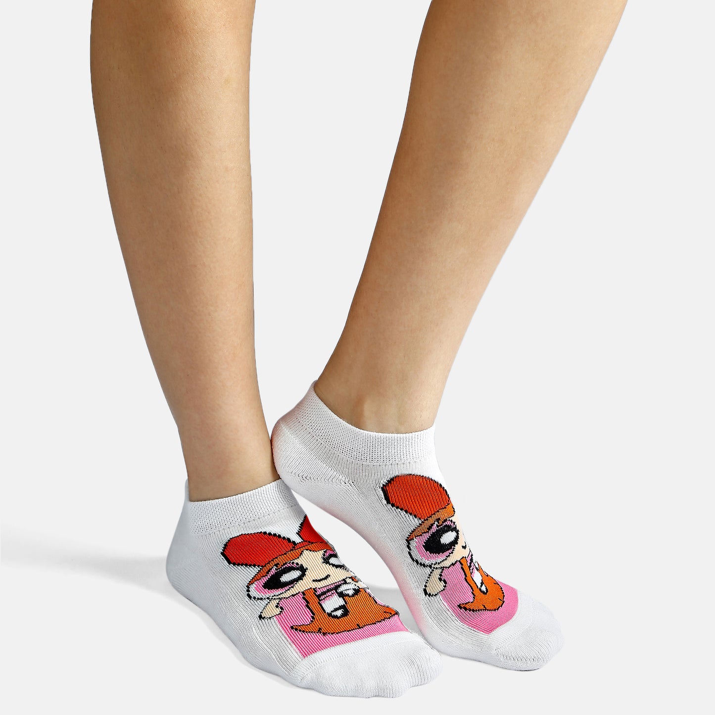 Women’s Powerpuff Girls Themed Ankle Socks