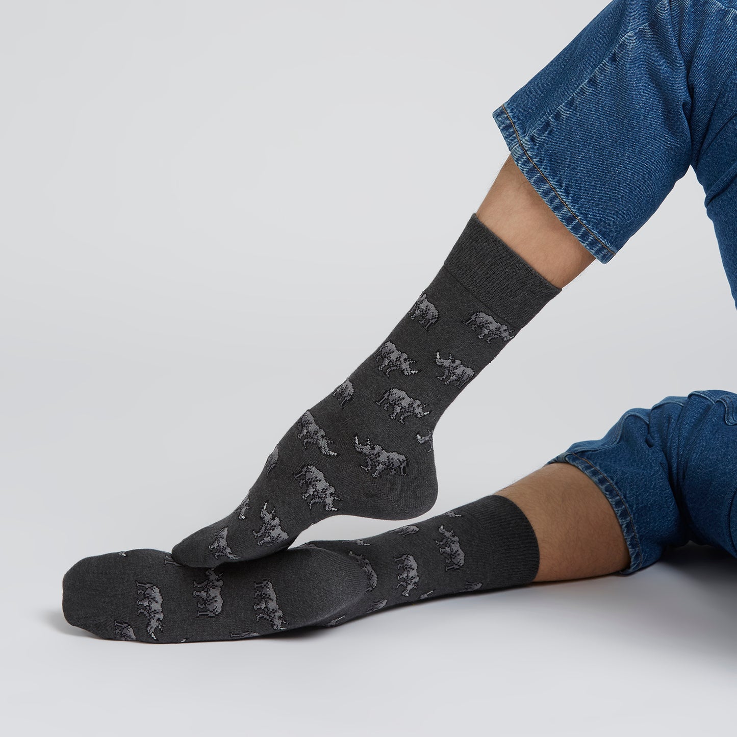 Men’s WWF Themed Crew Socks