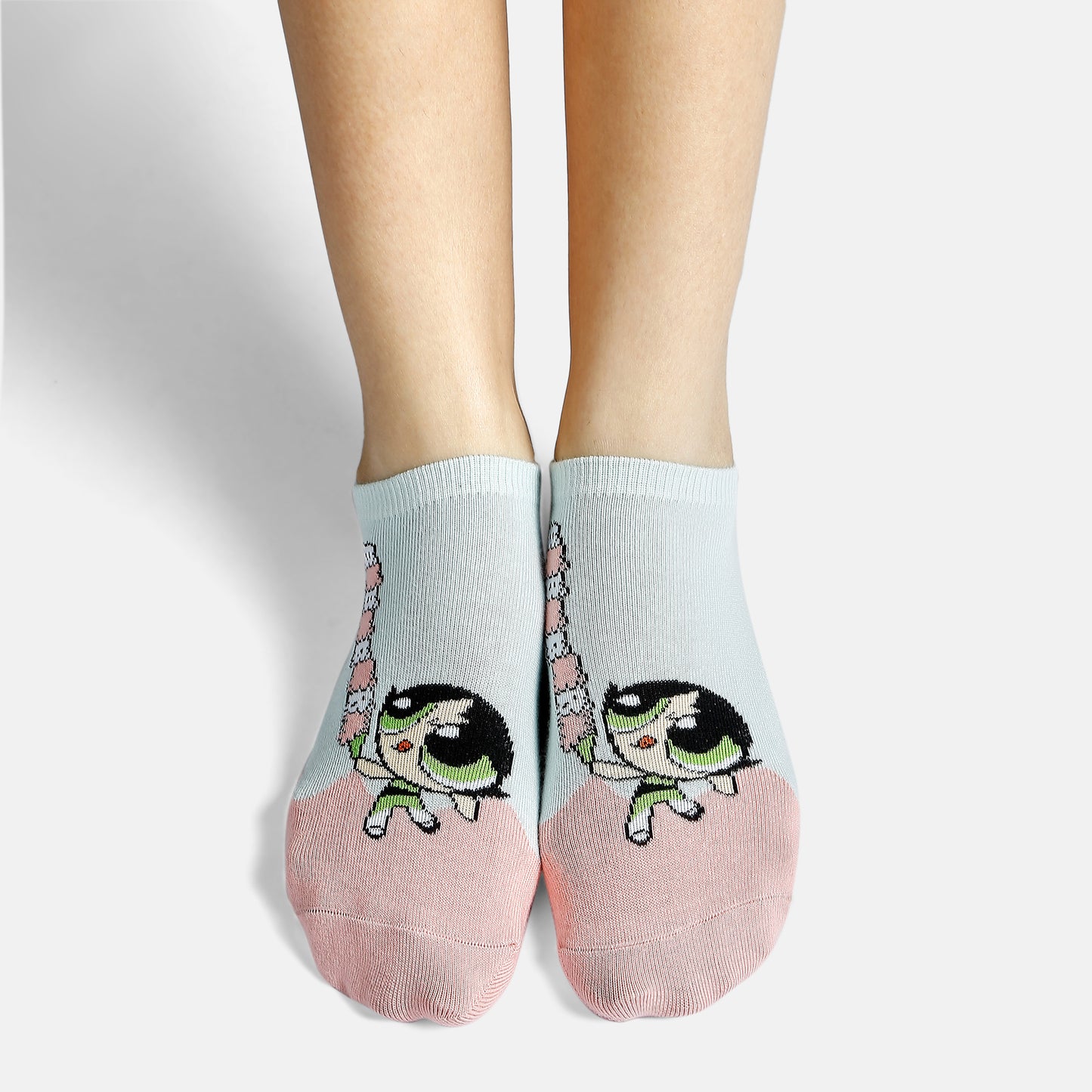 Women’s Powerpuff Girls Themed Ankle Socks