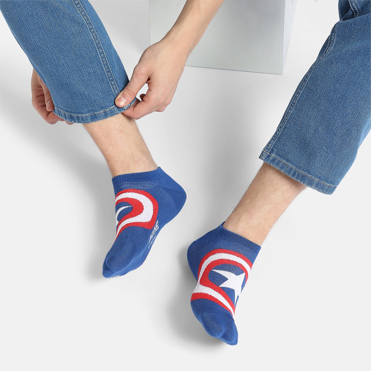 Men’s Marvel Themed Ankle Socks