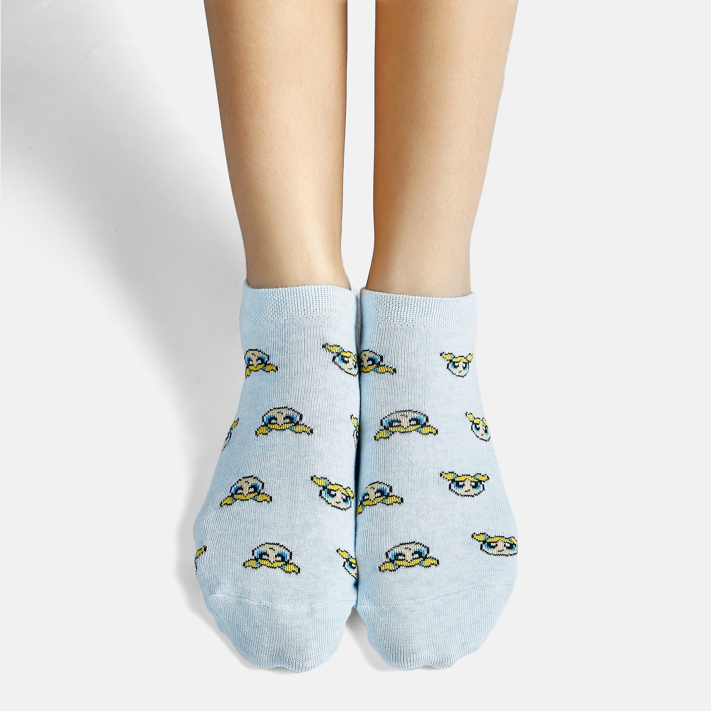 Women’s Powerpuff Girls Themed Ankle Socks