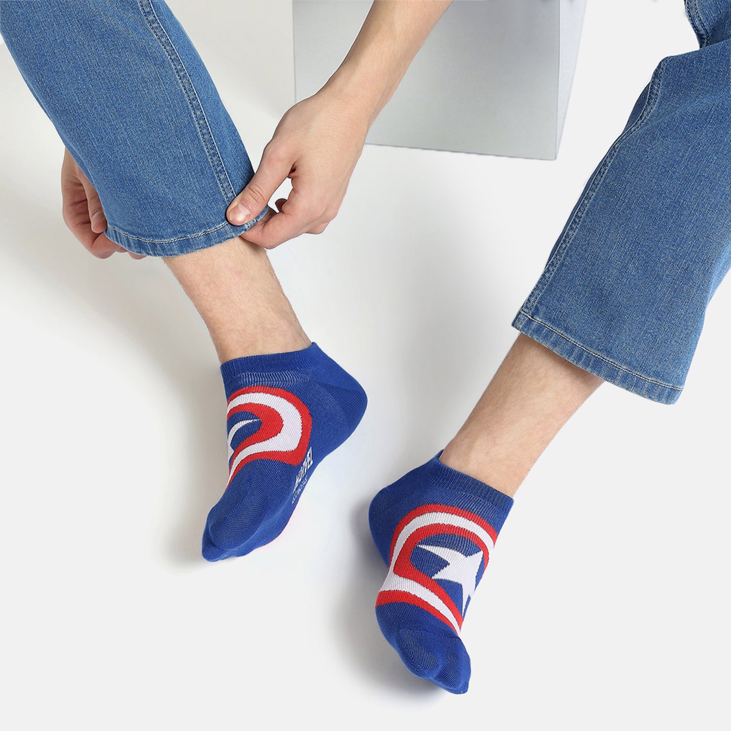 Men’s Marvel Themed Crew & Ankle Socks