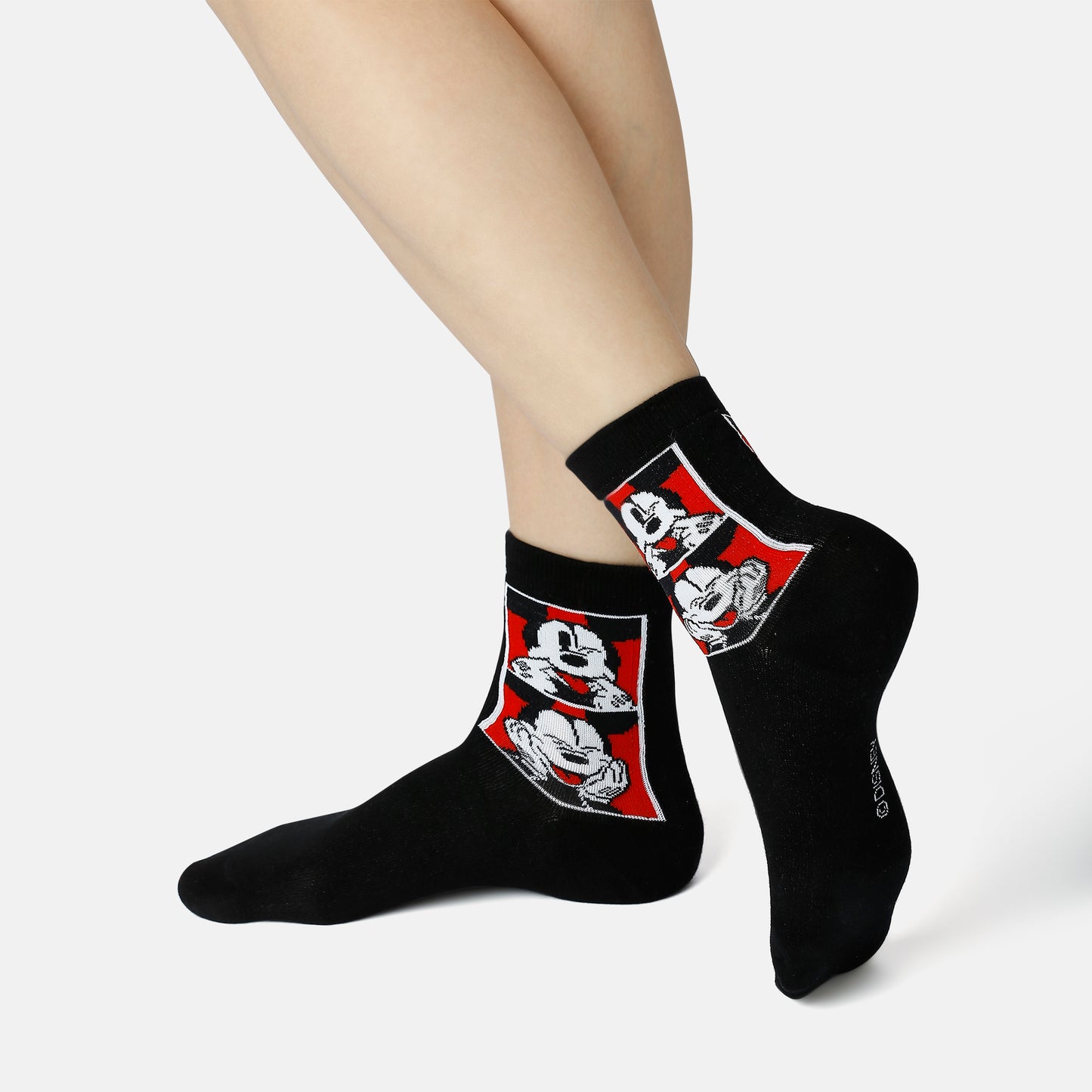 Women’s Disney Mickey and Friends High Ankle Socks