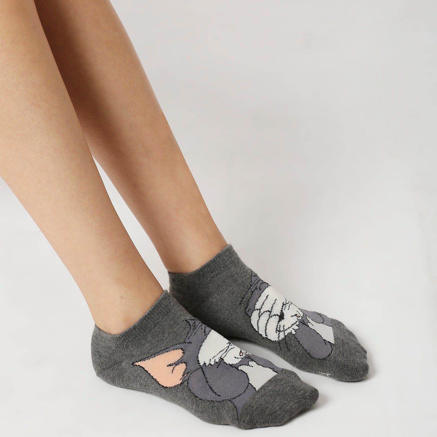 Women’s Tom & Jerry Cartoon Themed Lowcut Socks