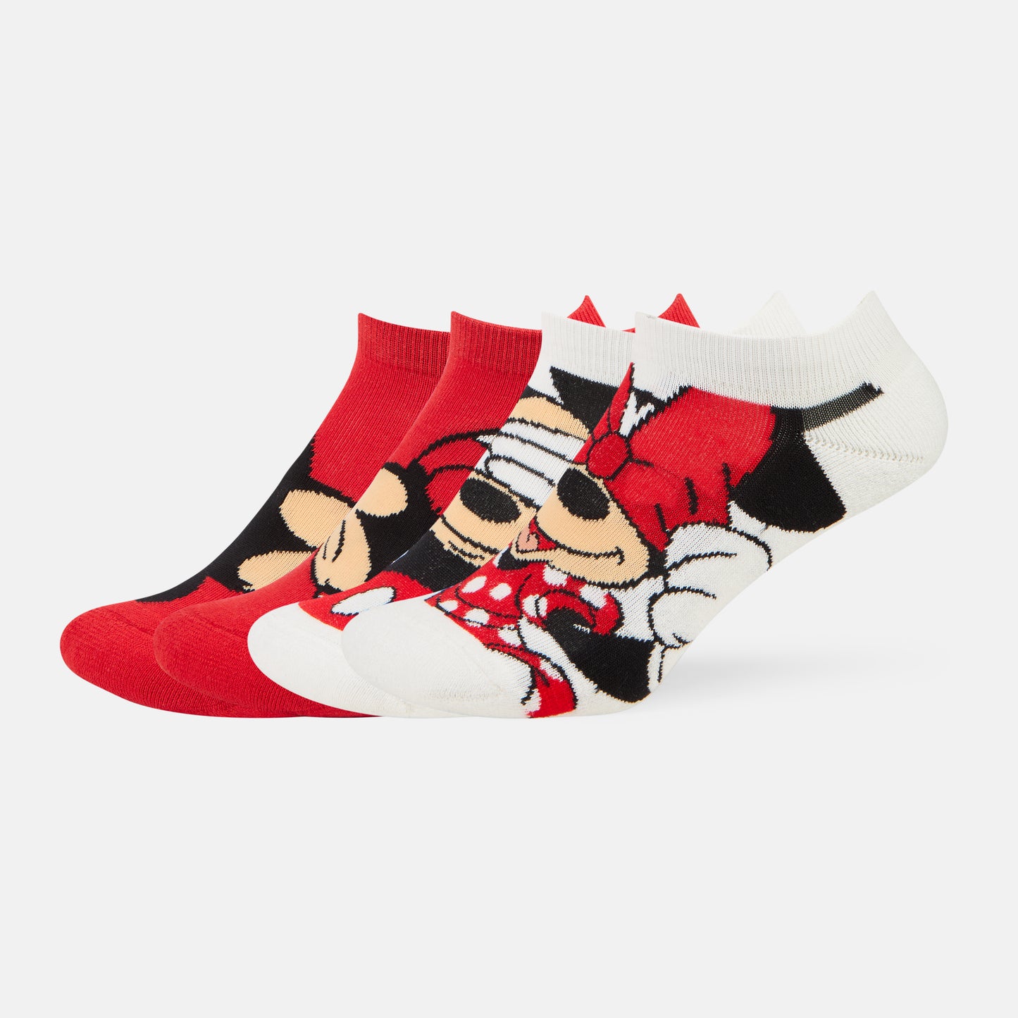 Women’s Disney Mickey & Minnie Lowcut Socks