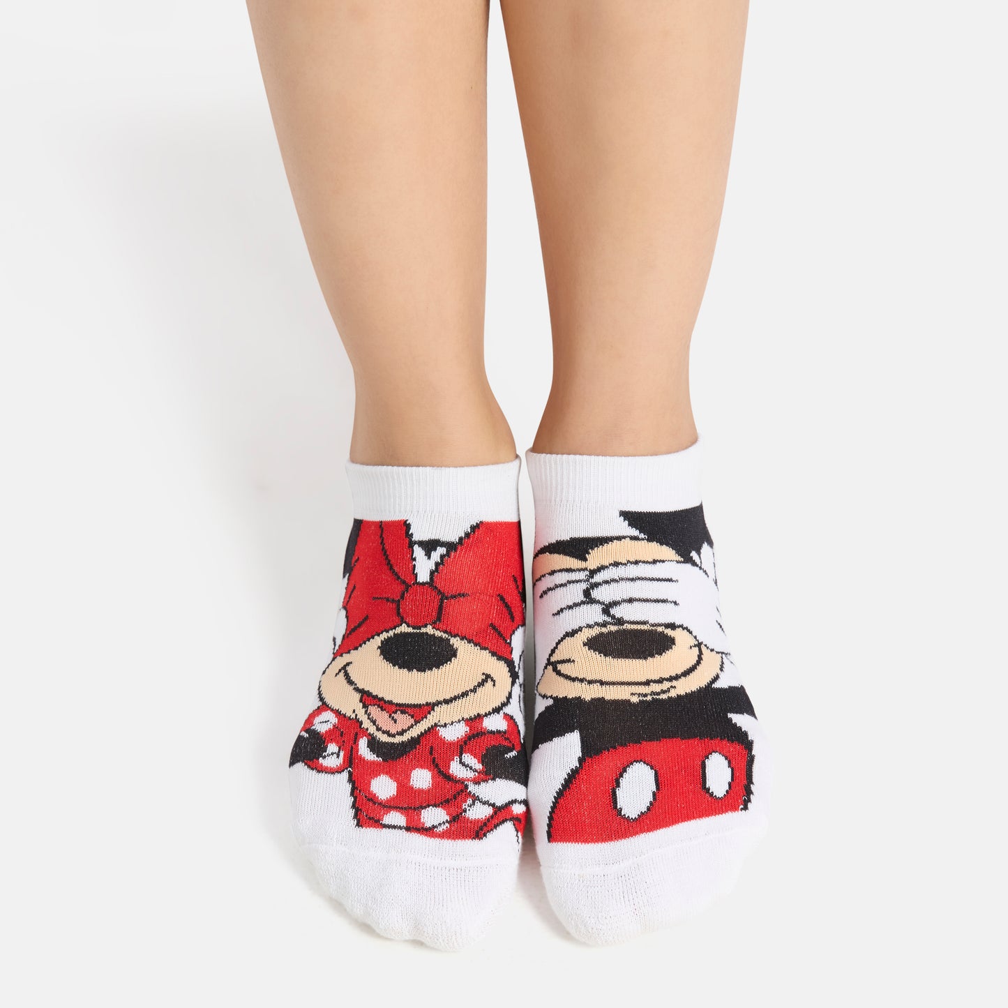 Women’s Disney Mickey & Minnie Lowcut Socks