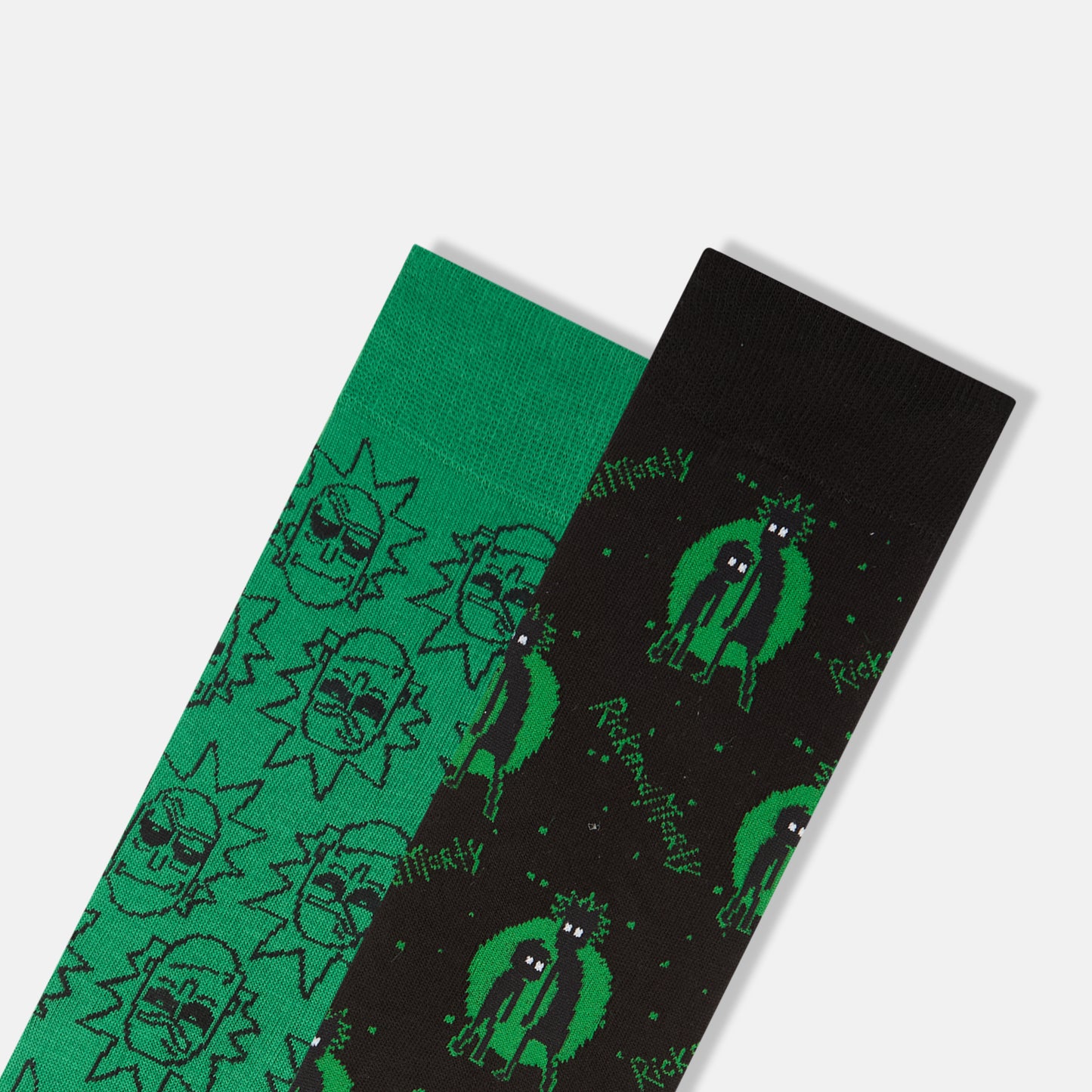 Men’s Rick and Morty Themed Crew Socks