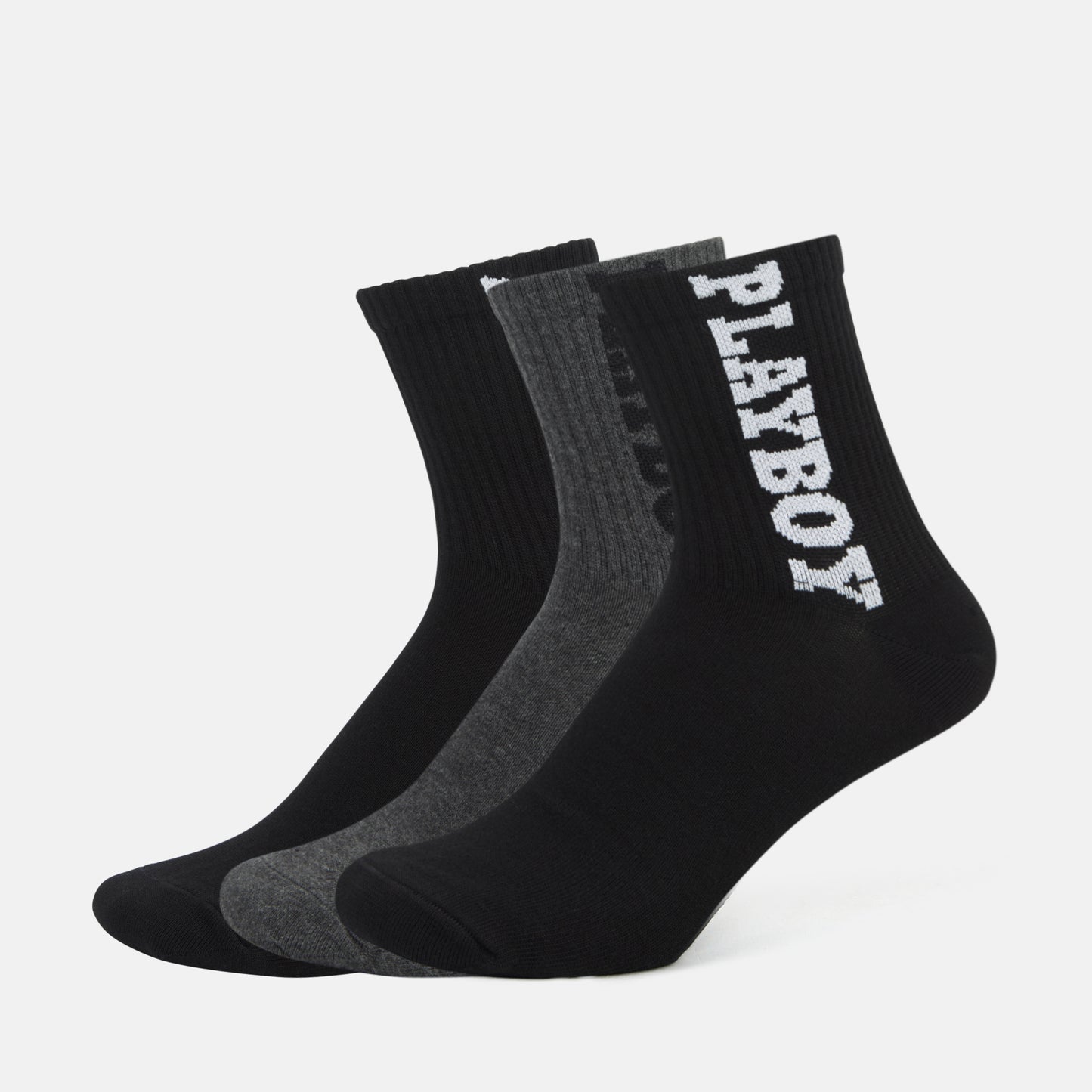 Men's Playboy Themed High Ankle Socks