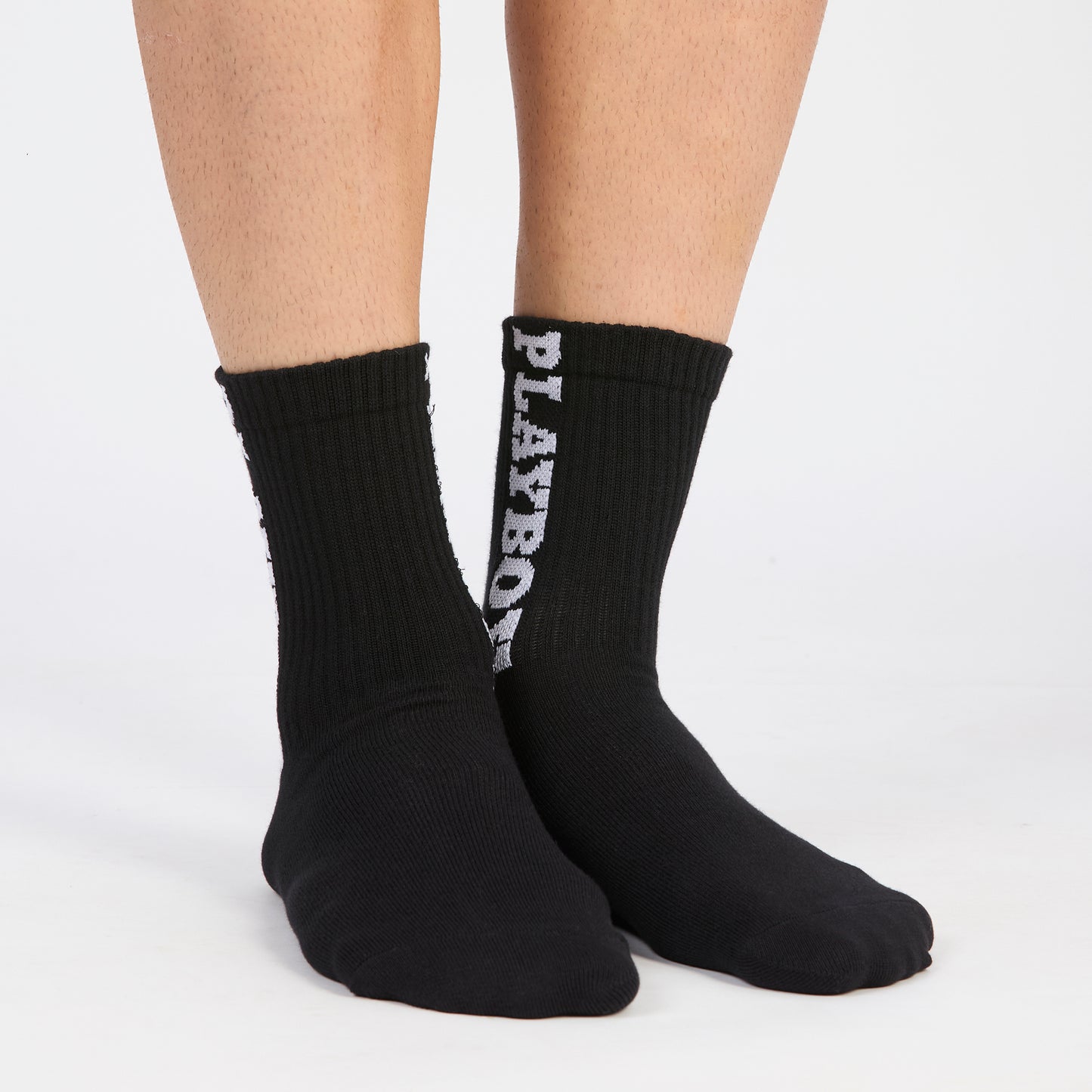 Men's Playboy Themed High Ankle Socks