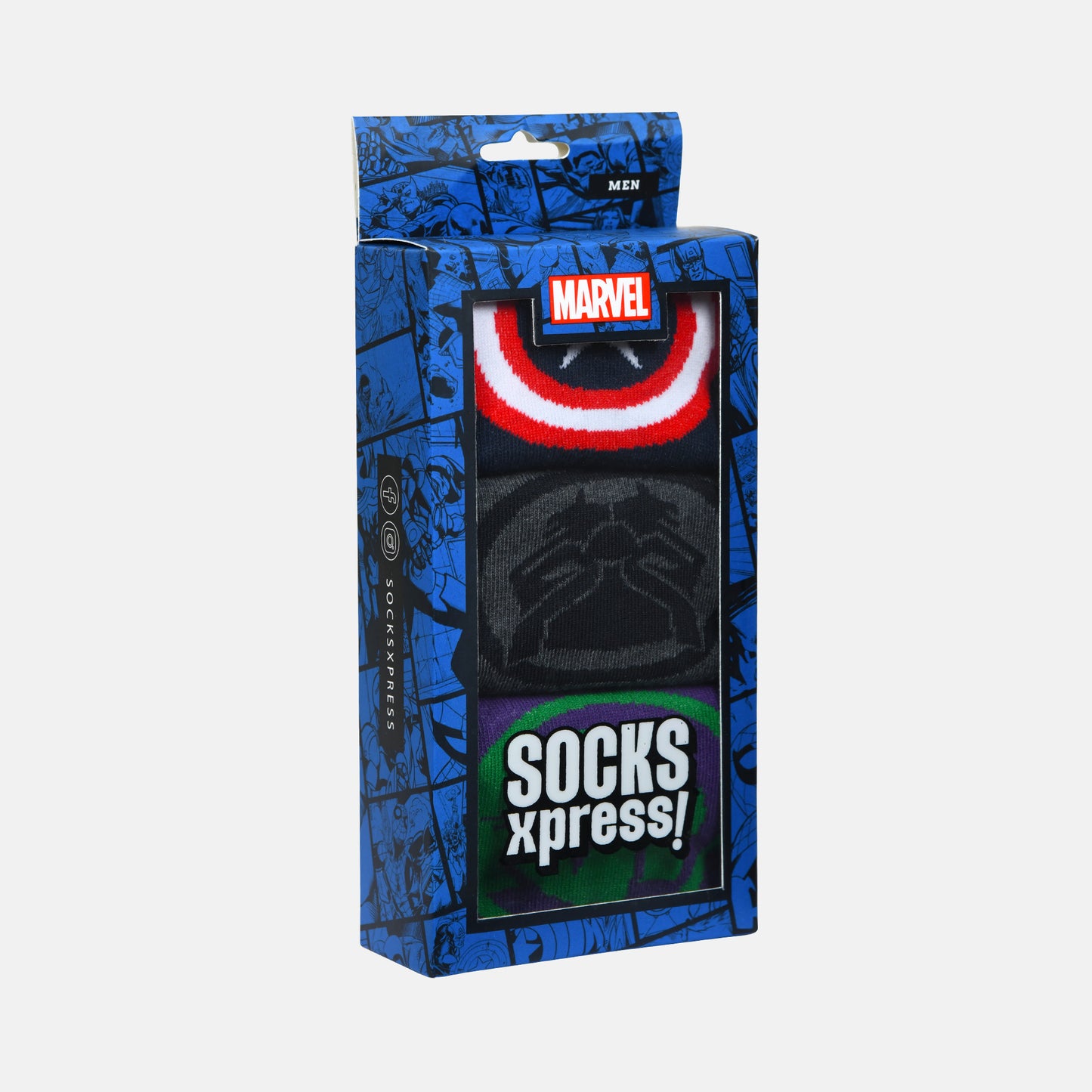 Men’s Marvel Themed Loafer Socks