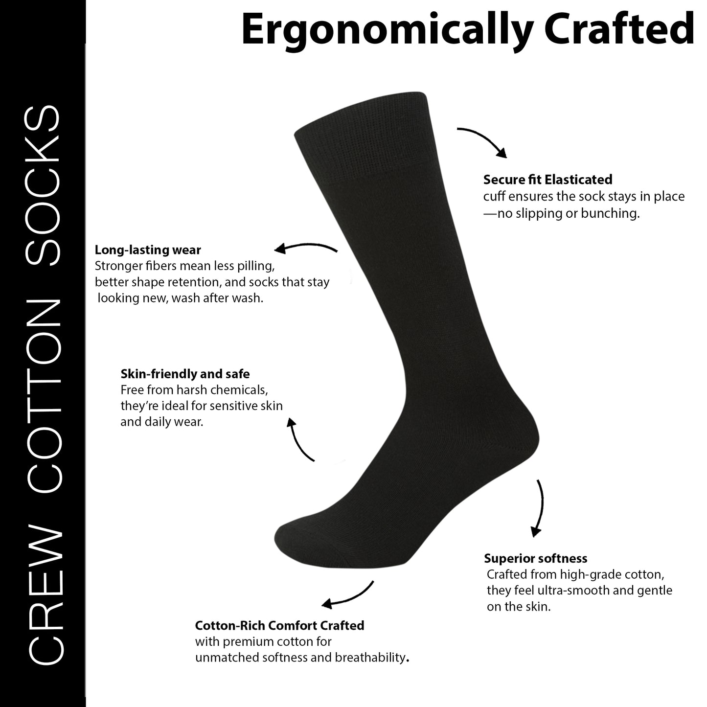 Kid’s Crew School Socks