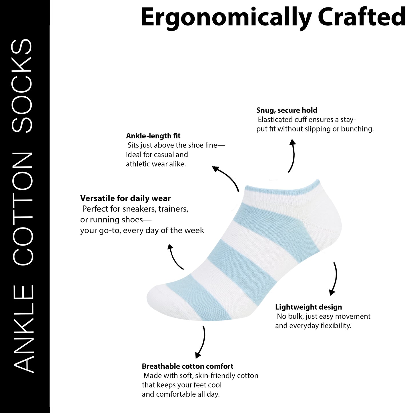 Men’s Cotton Ankle Socks