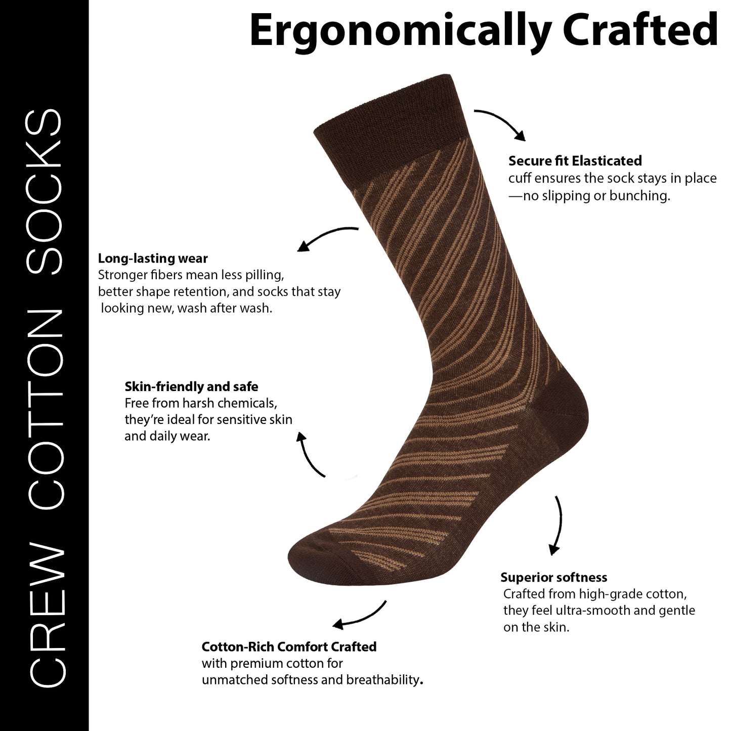 Men’s Woollen Crew Socks