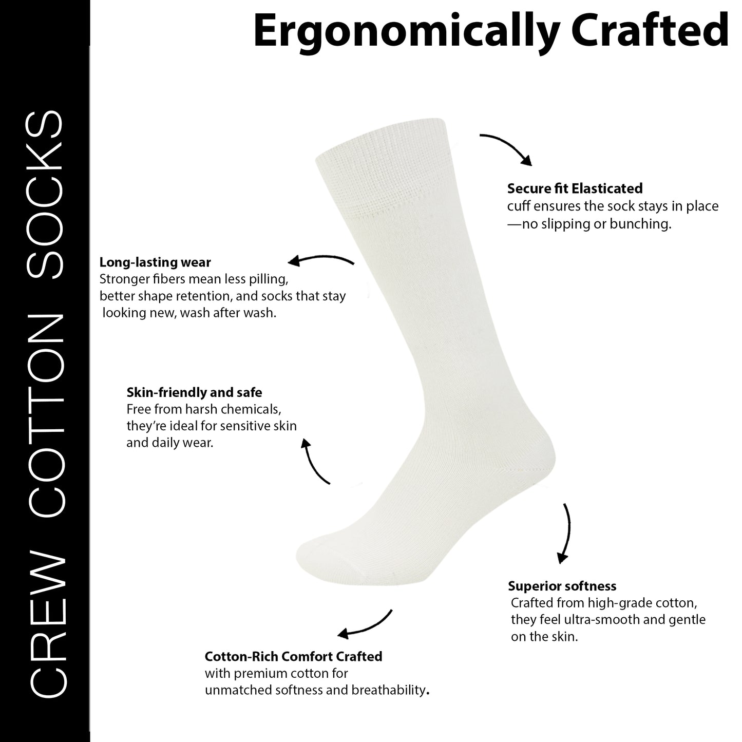 Kid’s Crew School Socks