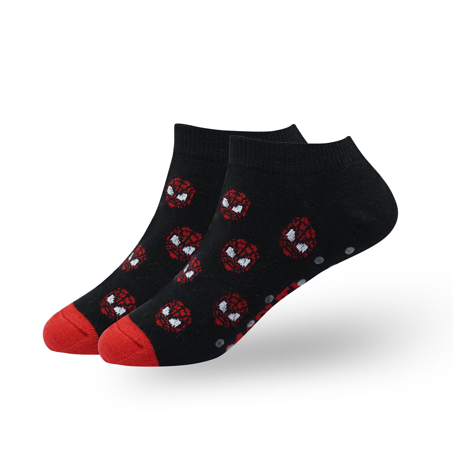 Kid’s Spiderman Anti-Skid Lowcut Socks