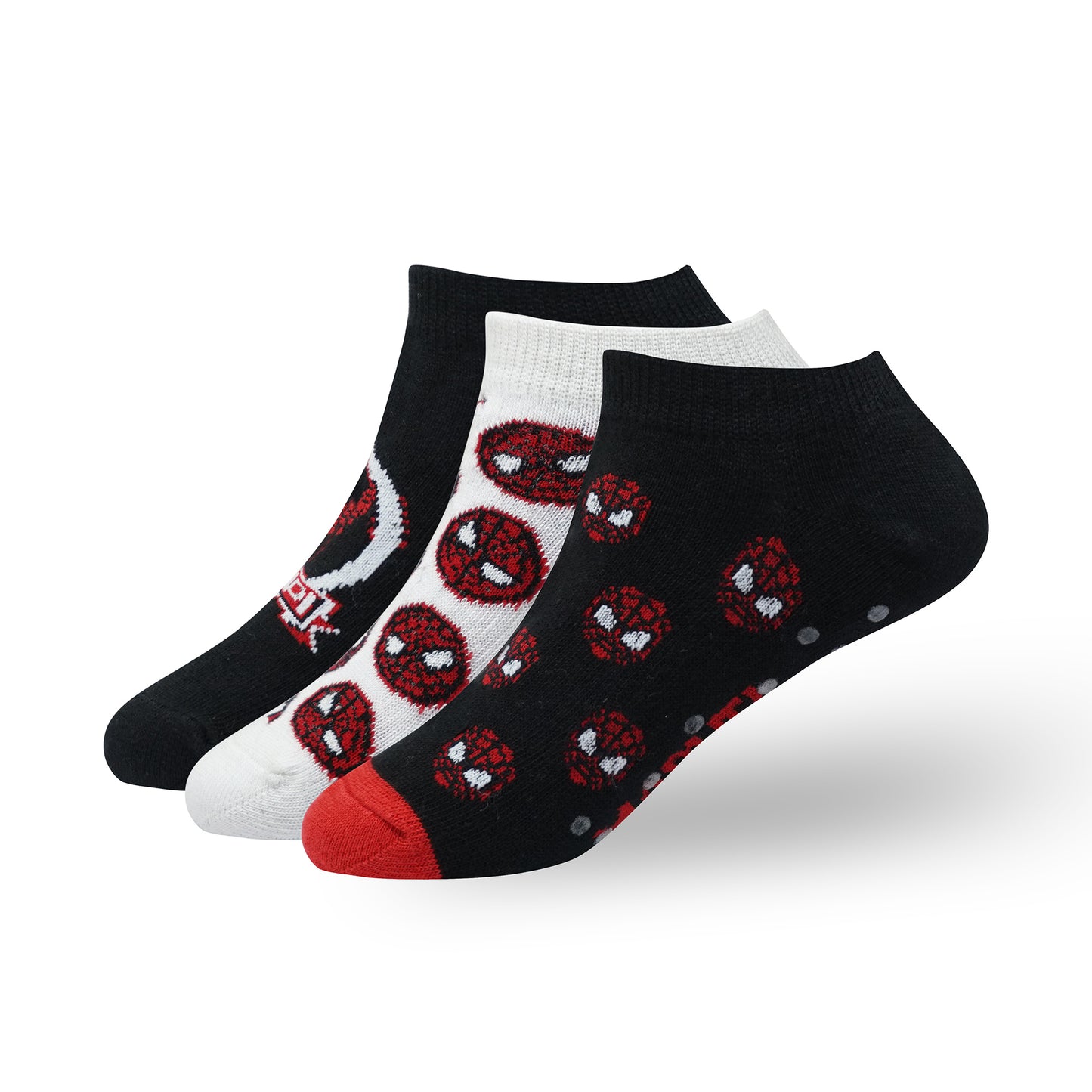 Kid’s Spiderman Anti-Skid Lowcut Socks