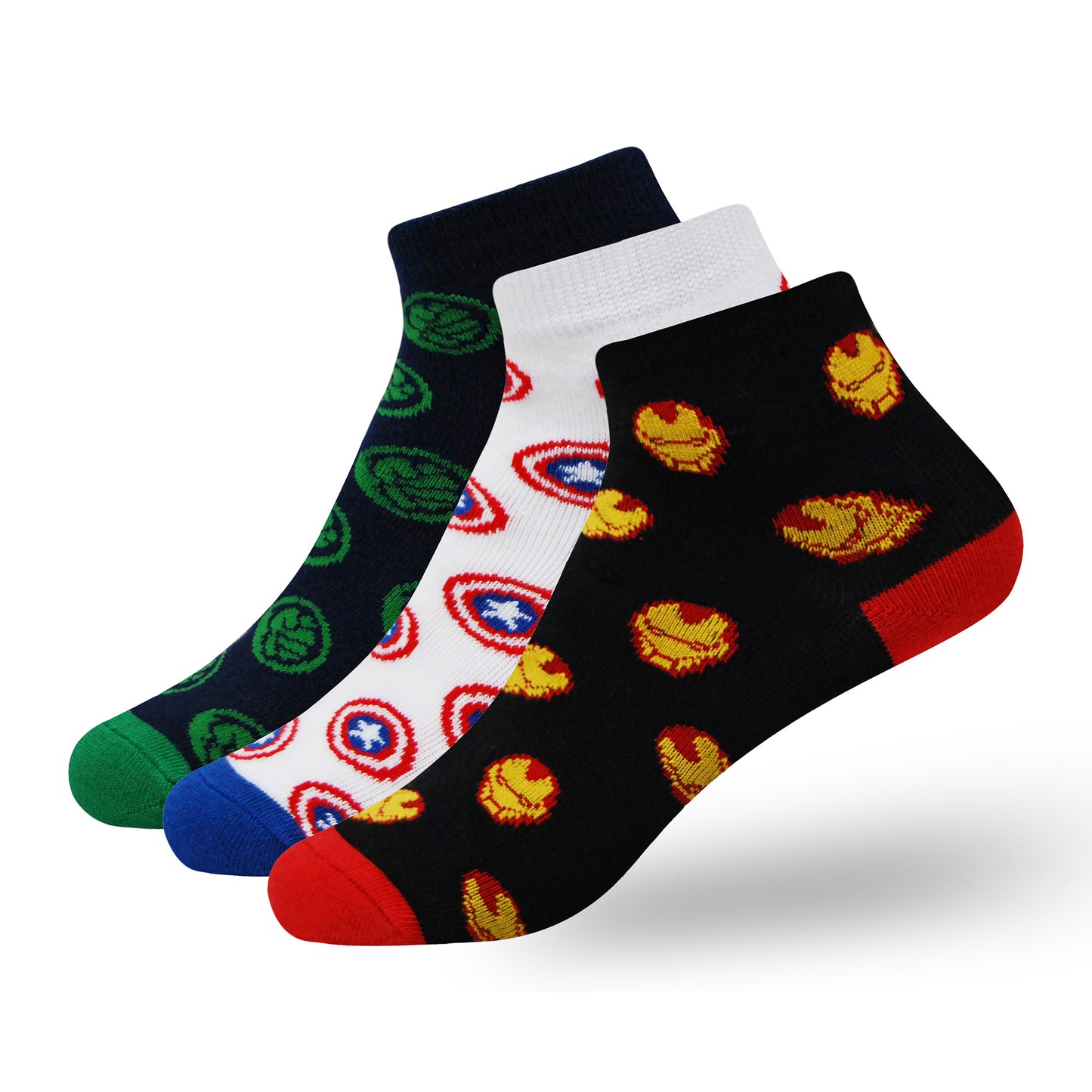 Kid’s Marvel Themed High-Ankle Socks